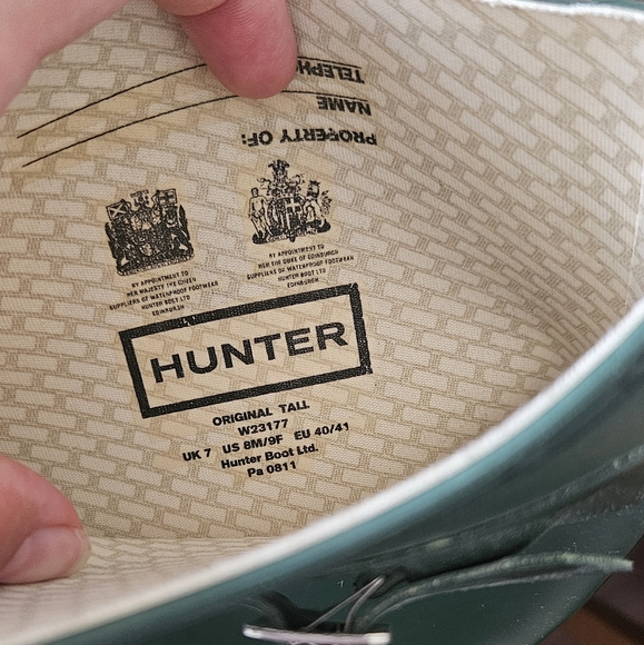 Hunter Green Original tall boots - Women - Picture 10 of 12